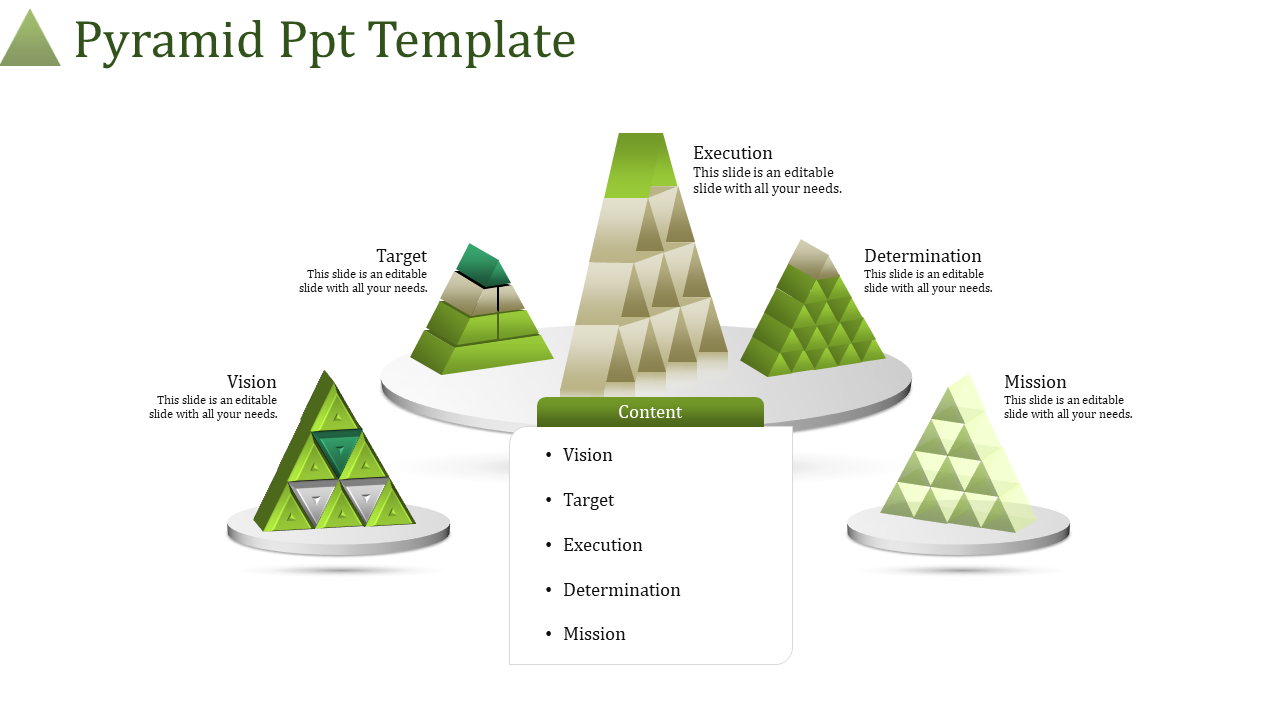 Impressively Designed Pyramid PPT Templates and Google slides